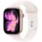 Apple Watch Series 11 GPS 42mm Rose Gold Aluminium Case with Light Blush Sport Band S/M MEU04