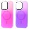 Чохол WAVE Matte Gradient Colors with Magnetic Ring iPhone 16 Pro (pink\purple)