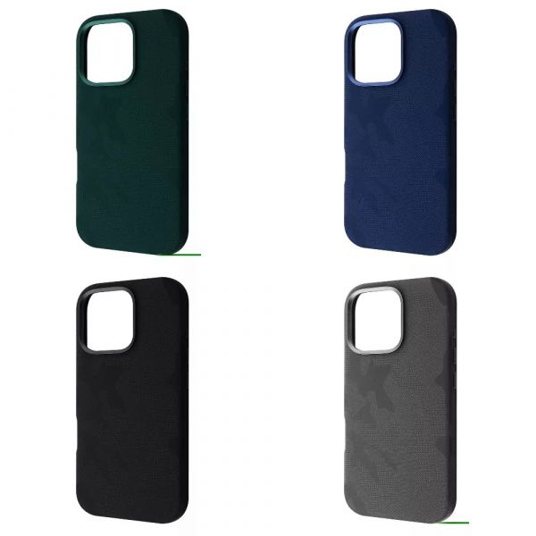 Чохол WAVE Khaki Case with Magnetic Ring iPhone 16 Pro (midnight blue)