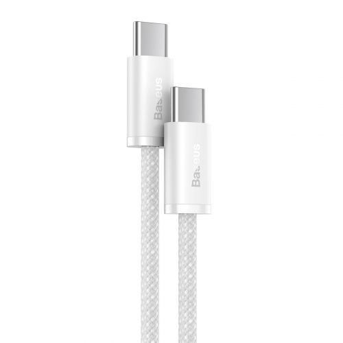 Кабель Baseus Dynamic Series Fast Charging Data Cable USB to Type-C 100W 1m White