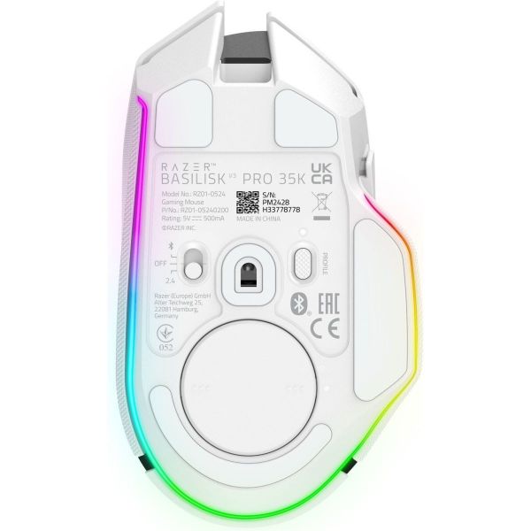 Миша RAZER Basilisk V3 Pro, 35K, white (RZ01-05240200-R3G1)