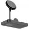 БЗП Hoco CQ12 Joyfull 3-in-1 wireless fast charger Black