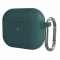 Чохол AirPods 4 Case (з мікрофіброю та карабіном), Pine Green