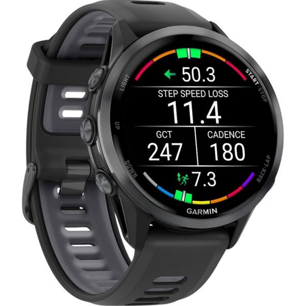 Смарт-годинник Garmin Forerunner 970 Carbon Gray DLC Titanium (010-02969-00/10)
