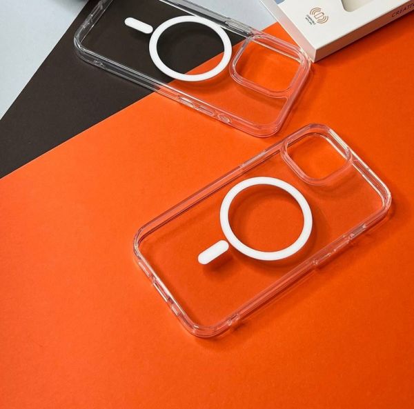 Чохол Unique MagSafe Case for iPhone 15 Pro (6,1) Transparent