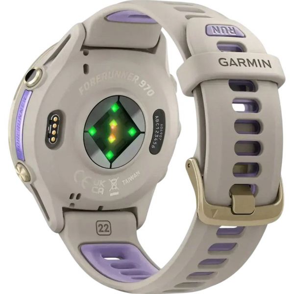 Смарт-годинник Garmin Forerunner 970 Soft Gold Titanium  (010-02969-02/12/62)
