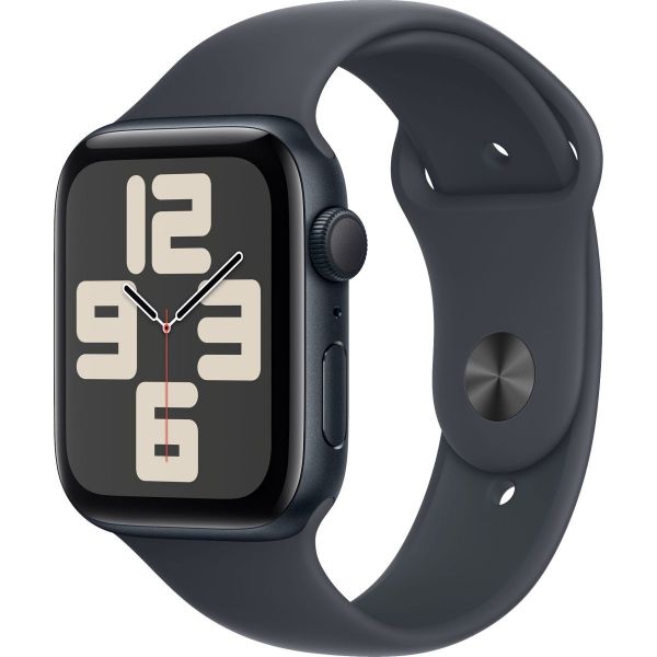 Apple Watch SE 2 2024 GPS 44mm Midnight Aluminium Case with Midnight Sport Band M/L MXEK3
