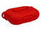 Чохол AirPods 4 Case (з мікрофіброю та карабіном), Red