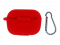 Чохол AirPods 4 Case (з мікрофіброю та карабіном), Red