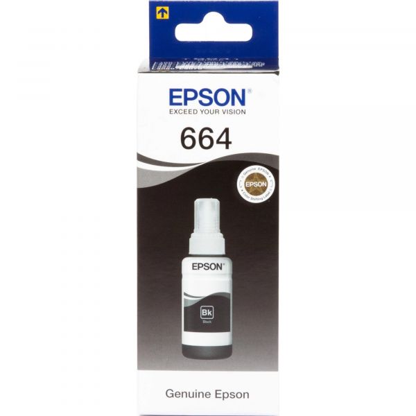 Чорнило Epson (C13T66414A) для L200 (Black) 70 г