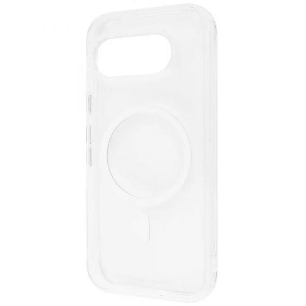 Чохол WAVE Clear Case (PC+TPU) with Magnetic Ring Google Pixel 9A (clear)