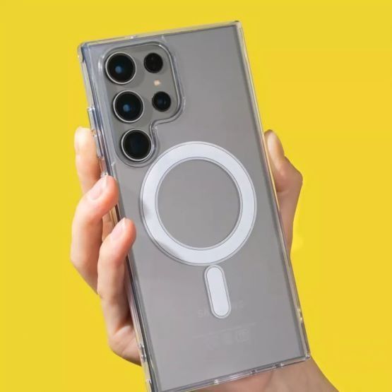 Чохол WAVE Clear Case (PC+TPU) with Magnetic Ring Google Pixel 9A (clear)