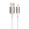 Кабель Proove Flex Metal USB to Lightning 2.4A (1m) (white)