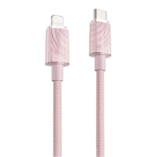 Кабель Proove Spectral Type-C to Lightning 27W (1m) (pink)