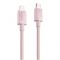 Кабель Proove Spectral Type-C to Lightning 27W (1m) (pink) Кабель Proove Spectral Type-C to Lightning 27W (1m) (pink)