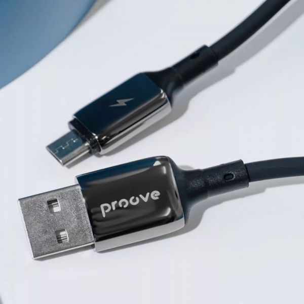 Кабель Proove Flex Metal USB to Micro USB (1m) (white)