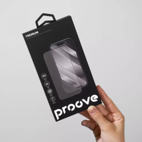Захисне скло Proove Premium iPhone 15 Pro Max (black)