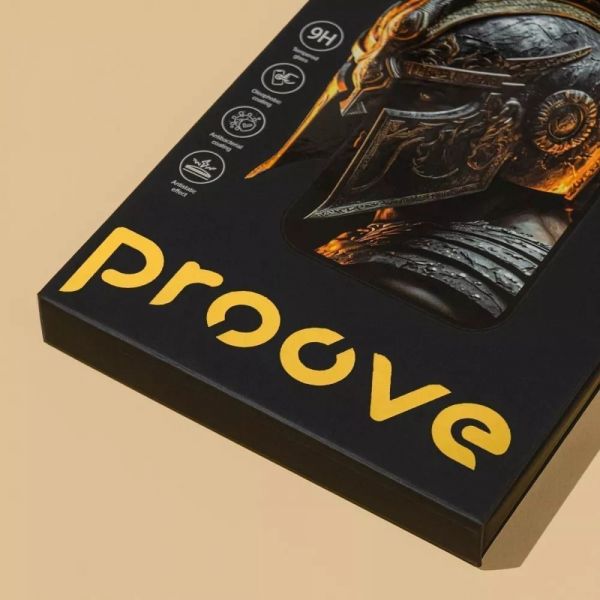 Захисне скло Proove Achilles iPhone 14 pro/15/16  black