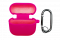 Чохол AirPods 4 Case (з мікрофіброю та карабіном), Barbie Pink