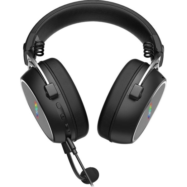 Ігрова гарнітура HATOR HYPERGANG 3 Hi-Res (ESH50) USB7.1 black