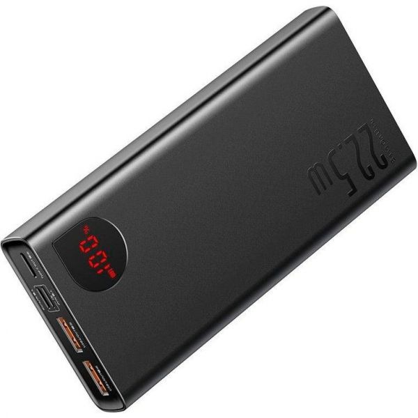 Зовнішній акумулятор Baseus Adaman Metal 20000mAh QC+PD 22.5W