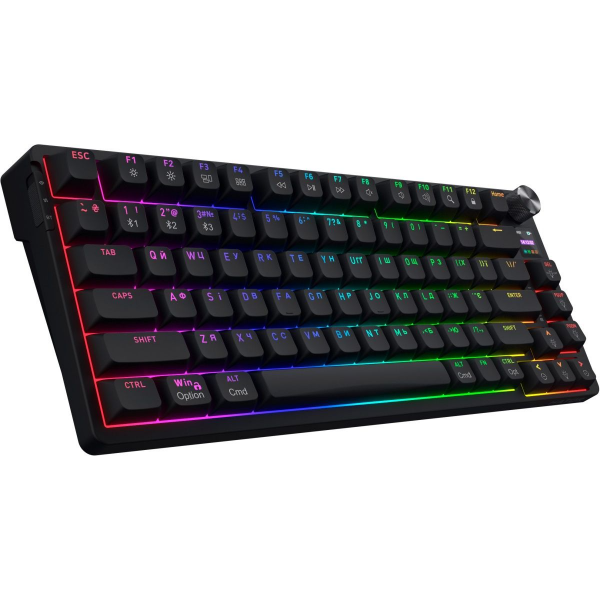 Клавіатура HATOR Icefall PRO wireless, TFT display, (HTK450UA) black