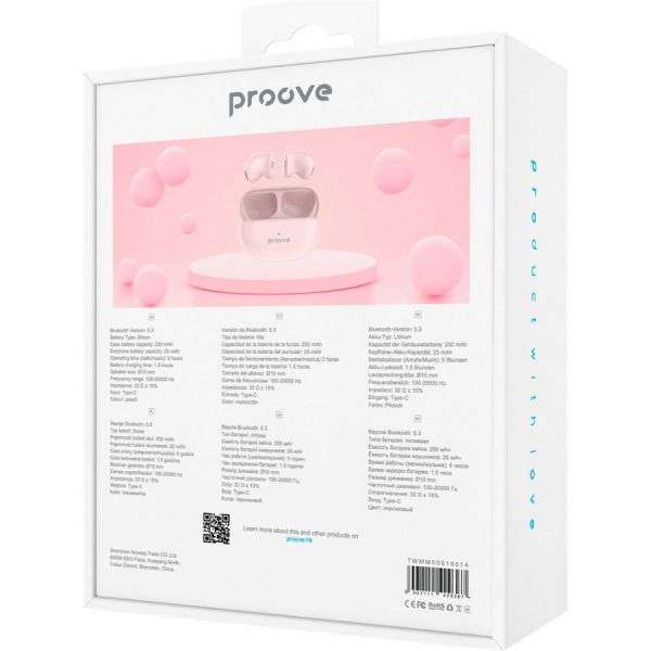 Навушники TWS Proove Mainstream Mini (peach)