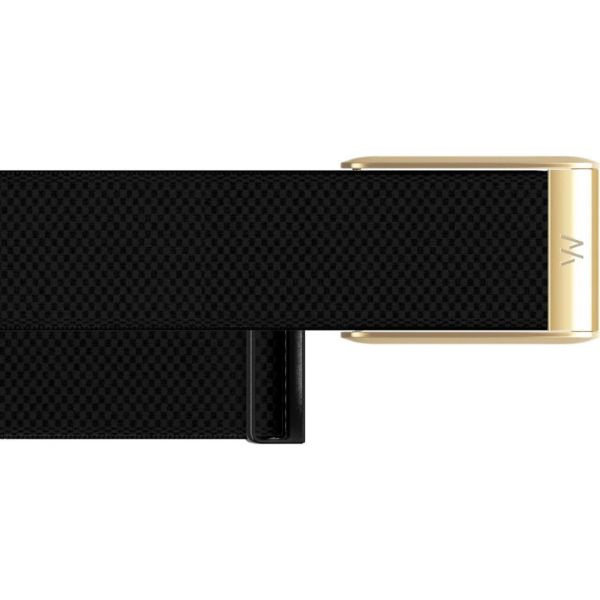 Фітнес-браслет WHOOP 5.0 MG Life Band SuperKnit Luxe Obsidian with Gold (+12 місяців підписка)