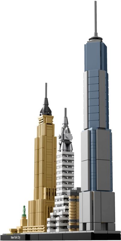 3d конструктор LEGO Architecture Нью-Йорк (21028)