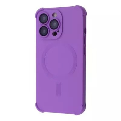 Чехол Silk Touch Case with Magnetic Ring iPhone 15 Pro (purple) 55464