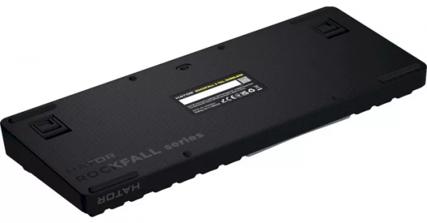 Клавіатура HATOR Rockfall 3 Mecha TKL wireless orange (HTK850) black, US layout