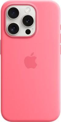 Чохол Apple Silicone Case with Animation & MagSafe iPhone 15 Pro (1:1 original)  Pink