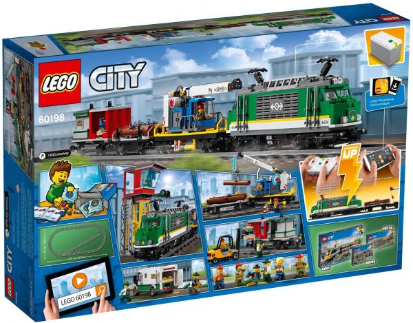 Блоковий конструктор LEGO City Вантажний потяг (60198)