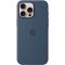Чехол iPhone 16 Pro Max Silicone Case with MagSafe/denim/