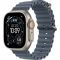 Apple Watch Ultra 3 GPS + Cellular 49mm Natural Tit. Case w. Anchor Blue Ocean Band (MEWH4)