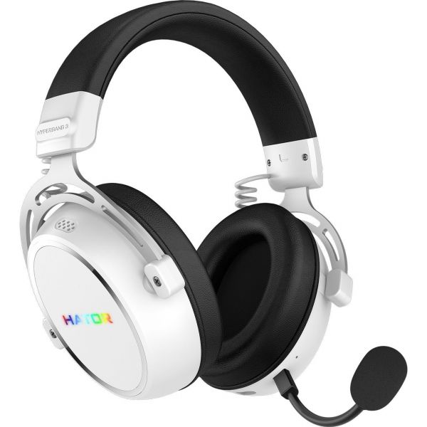 Ігрова гарнітура HATOR HYPERGANG 3 Hi-Res (ESH56) wireless white