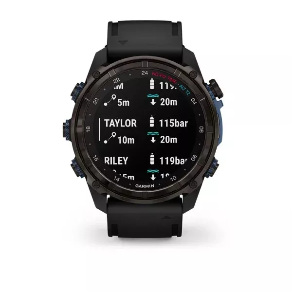 Смарт-годинник Garmin Descent Mk3i 51mm Carbon Gray DLC Tit (010-02752-10/11)