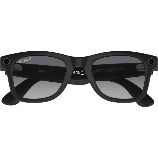 Смарт-окуляри Ray-Ban Meta Wayfarer Matte Black/Graphite (RW4008 601ST3 53-22)