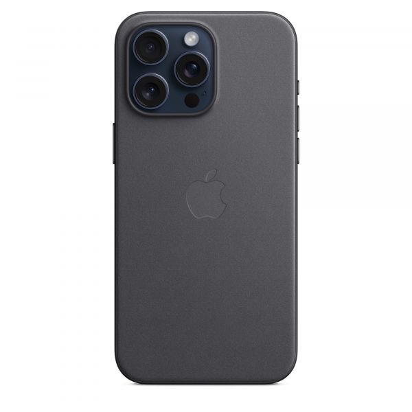Чохол Apple Silicone Case with Animation & MagSafe iPhone 15 Pro (1:1 original), Black