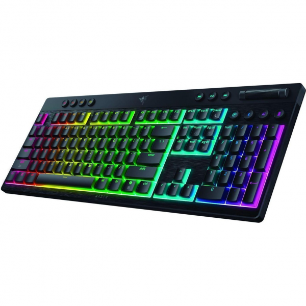 Клавіатура RAZER BlackWidow V4 Low-Profile, Green switch (RZ03-05270100-R3M1)