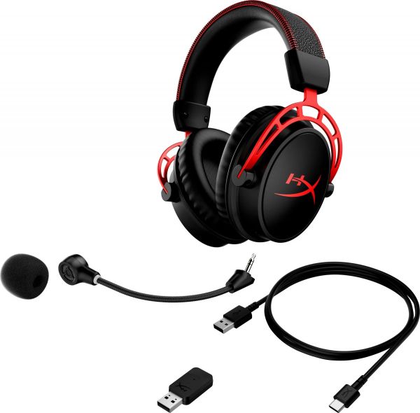 Комп'ютерна гарнітура HyperX Cloud Alpha Wireless Black (4P5D4AA)