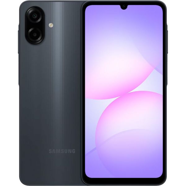 Смартфон Samsung Galaxy A07 4/128GB Black (SM-A075FZKG)