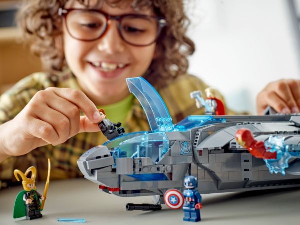 Блоковий конструктор LEGO Super Heroes Квінджет Месників (76248)