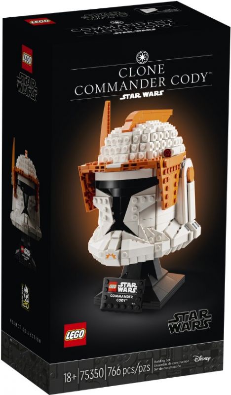 Блоковий конструктор LEGO Star Wars Шолом командора клонів Коді (75350)