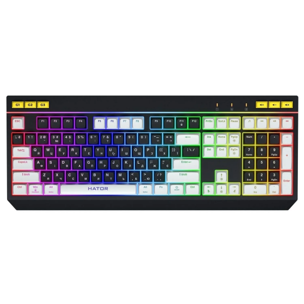 Клавіатура HATOR Icefall (HTK400UA) black