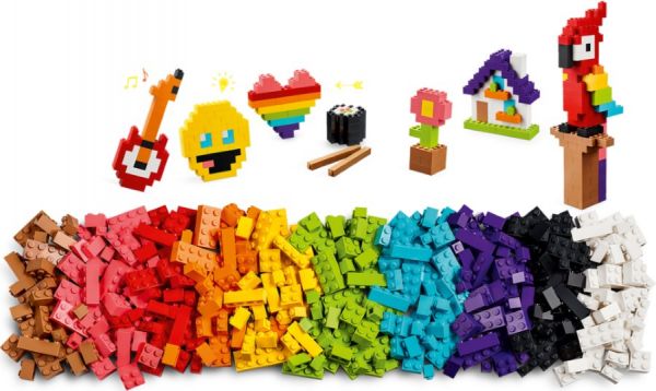 Блоковий конструктор LEGO Classic Безліч кубиків (11030)