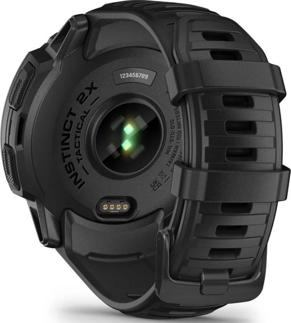 Смарт-годинник Garmin Instinct 2X Solar - Tactical Edition Black (010-02805-13/03/74)