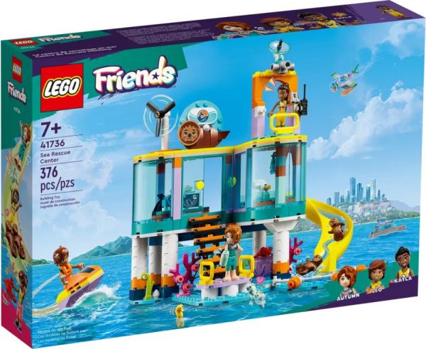 Блоковий конструктор LEGO Friends Морський рятувальний центр (41736)