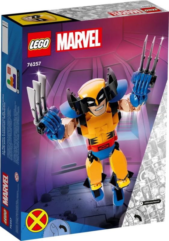 Блоковий конструктор LEGO Marvel Фігурка Росомахи для складання (76257)