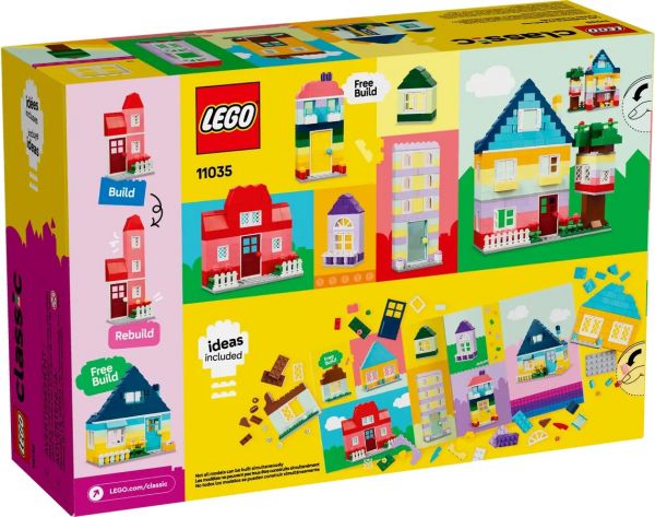 Блоковий конструктор LEGO Classic Творчі будинки (11035)